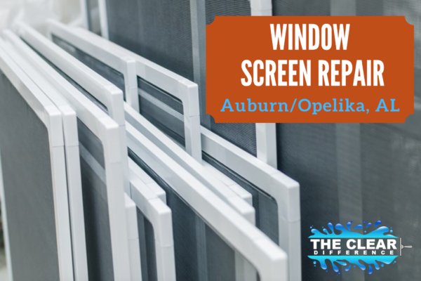Window Screen Repair in Auburn/Opelika, AL
